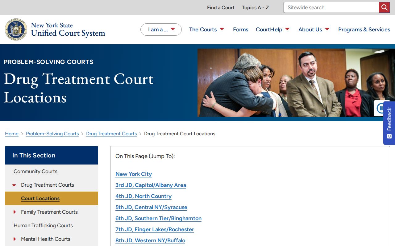 Columbia County criminal court case record source for Regional Drug Court
