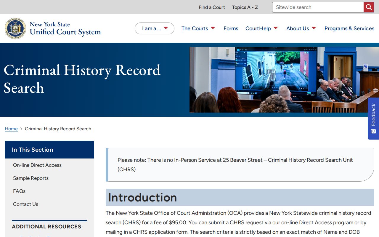 Columbia County criminal history OCA court record search